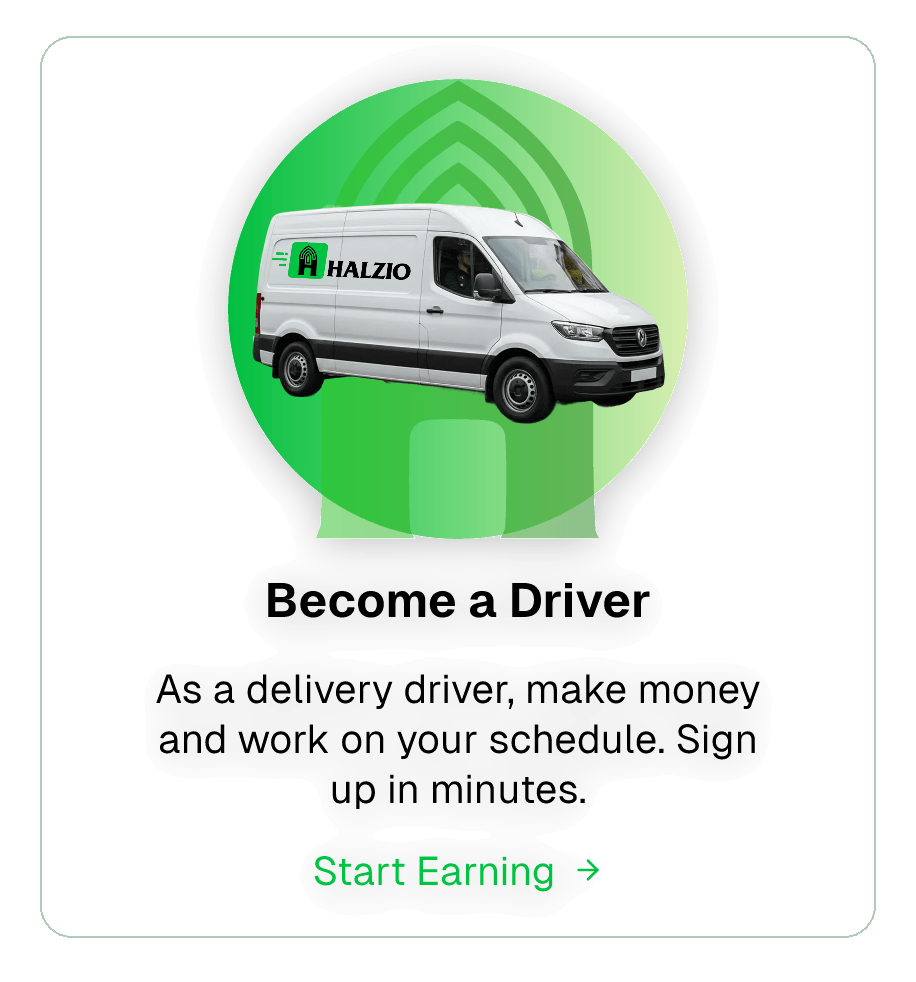 Become a driver — start earning